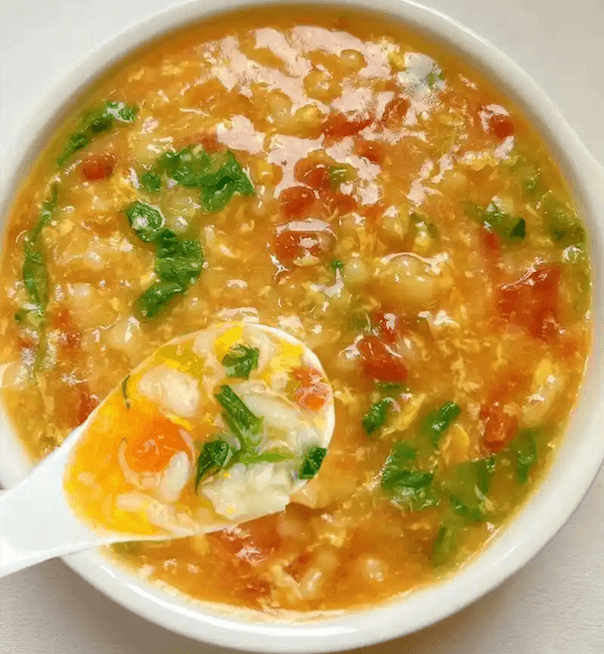 疙瘩汤 (Dough Drop Soup/Ge Da Soup)